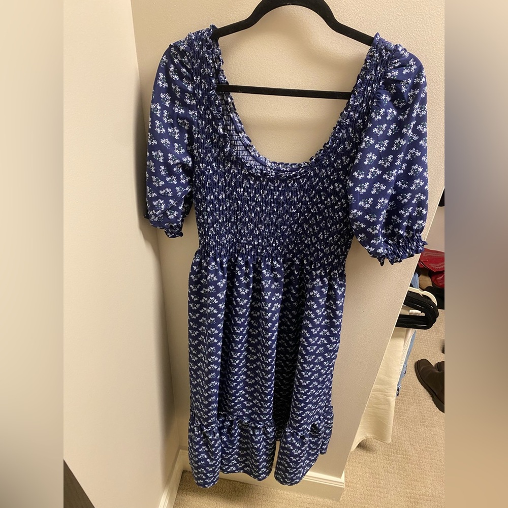 Blue L Nap Dress